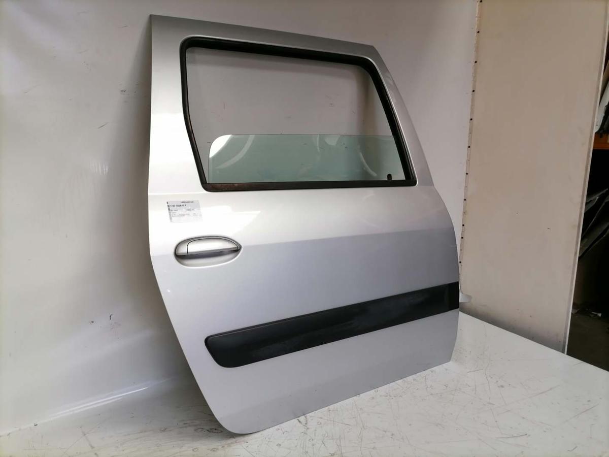 Dacia Logan MCV original Tür hinten rechts Silber Kombi Bj.2009